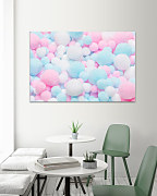 Obraz Pastelové pompomy 1887